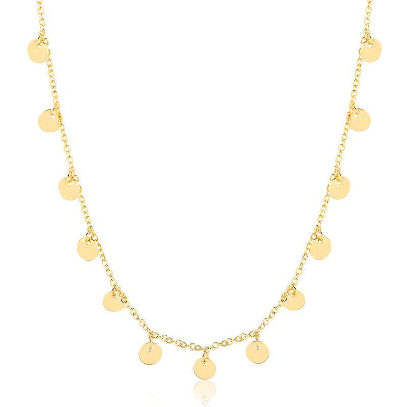 Colar Choker Medalhinhas - Semijoia - Semijoias Colares - Purer