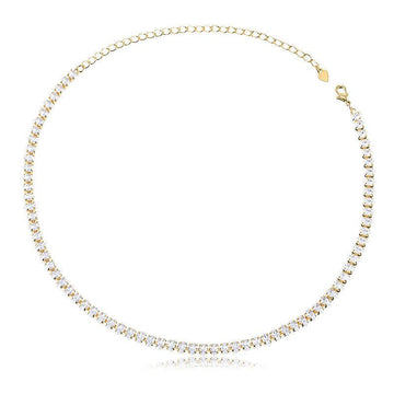 Colar Choker Riviera Gotinhas - Semijoia - Semijoias Colares - Purer