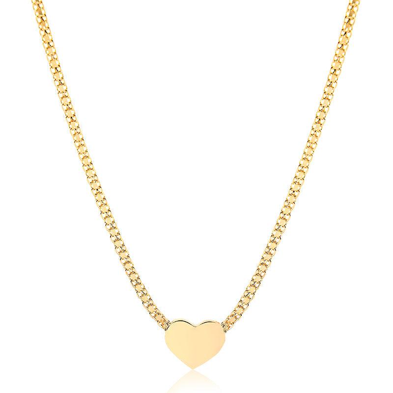 Colar Choker Trabalhada Coração - Semijoia - Semijoias Colares - Purer