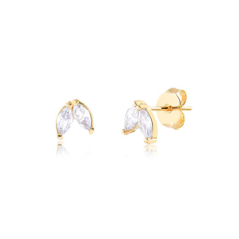 Piercing Fake Triplo Bolinhas + Corrente + Cravado - Semijoia - Semijoias Piercings - Purer