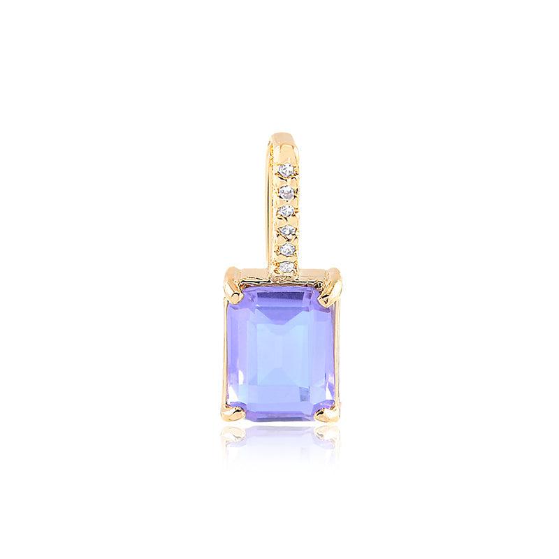 Pingente Mini Jv Octógono 8x6mm - Semijoia - Semijoias Pingentes - Purer