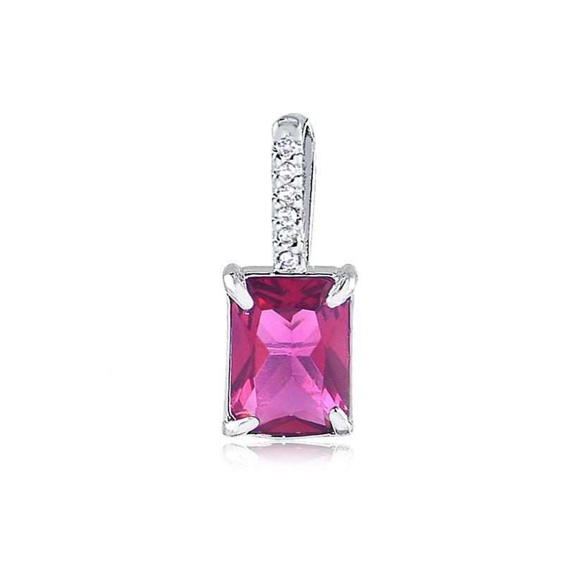 Pingente Mini Jv Octógono 8x6mm - Semijoia - Semijoias Pingentes - Purer