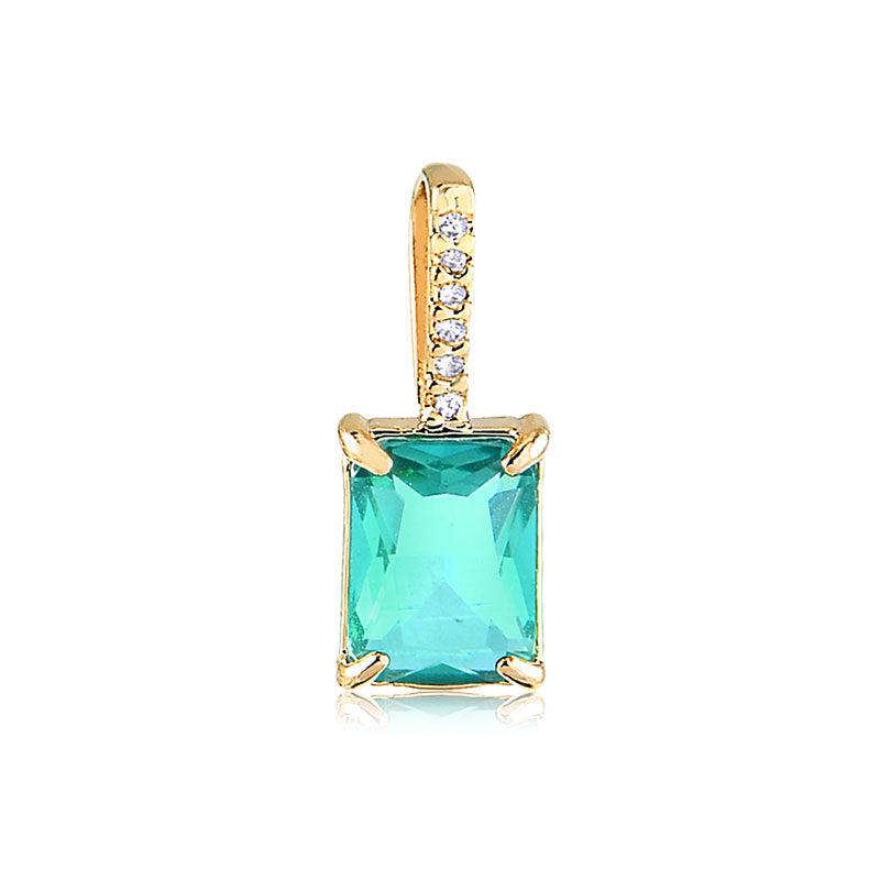 Pingente Mini Jv Octógono 8x6mm - Semijoia - Semijoias Pingentes - Purer