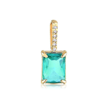 Pingente Mini Jv Octógono 8x6mm - Semijoia - Semijoias Pingentes - Purer