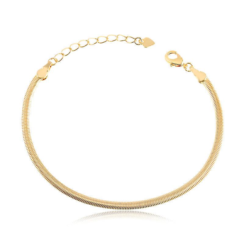 Pulseira Rabo de Rato 3mm - Semijoia - Semijoias Pulseiras - Purer